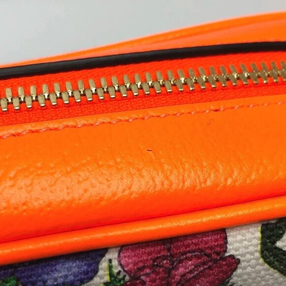 GUCCI 550147 flora Bag Shoulder Bag Canvas/Leather Multicolore/GoldHardware - Picture 9 of 14